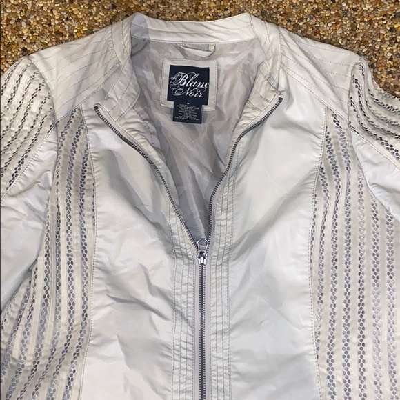 Blank Noir Pleather Jacket - Picture 3 of 6